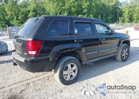 2007 Jeep Grand Cherokee Laredo из США, поврежденный, VIN 1J8HR48P27C590060
